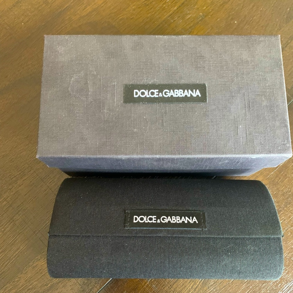 Dolce & Gabbana glasses case with box